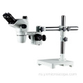 Широкий поля C Mount Trinocular Hircical Practice Microscope